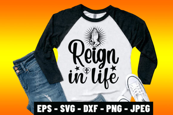 Bible Verse Quotes Reign in Life Graphics & Print Templates
