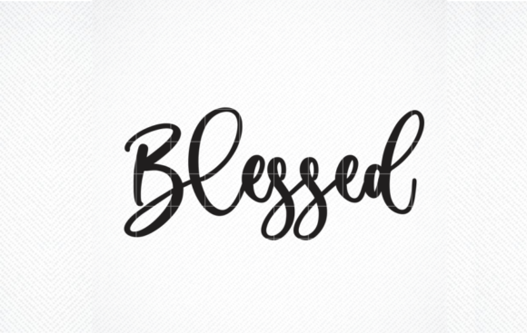 Blessed SVG & John 1:16 Graphics for Faith Crafts