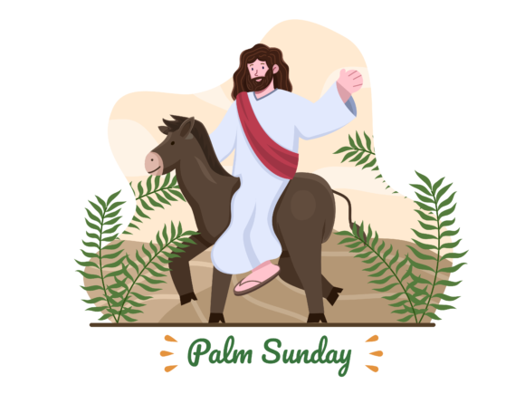 Cute Cartoon Palm Sunday: An Embroidery Review