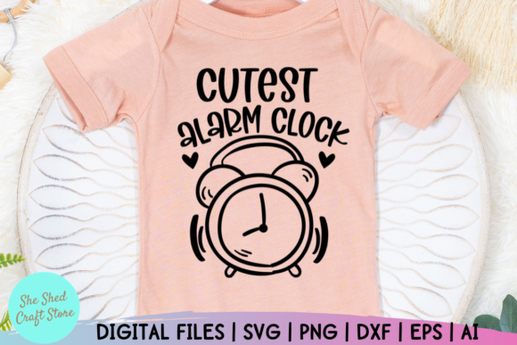 Funny Baby SVG Graphics for Local Crafts Branding