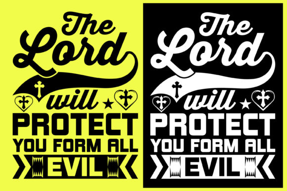 The Lord Will Protect You Graphics & Print Templates