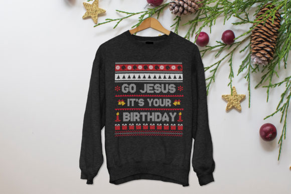 Ugly Christmas Sweater Design: Graphics & Print Templates